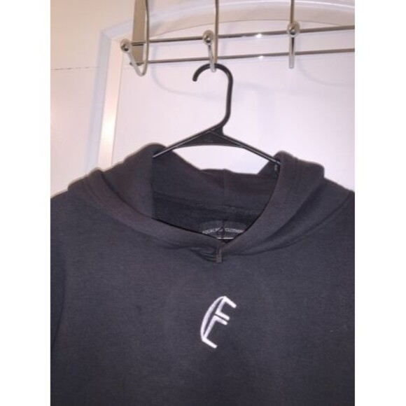 EQUALNOX Clothing Co. Men's Pride Hoodie Sweatshirt Jacket Size M Black White - Picture 2 of 9